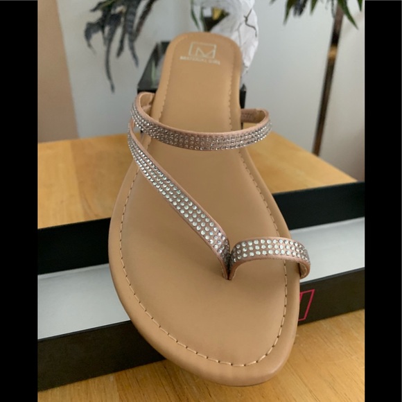 Material Girl Shoes - Material Girl Blush Bling